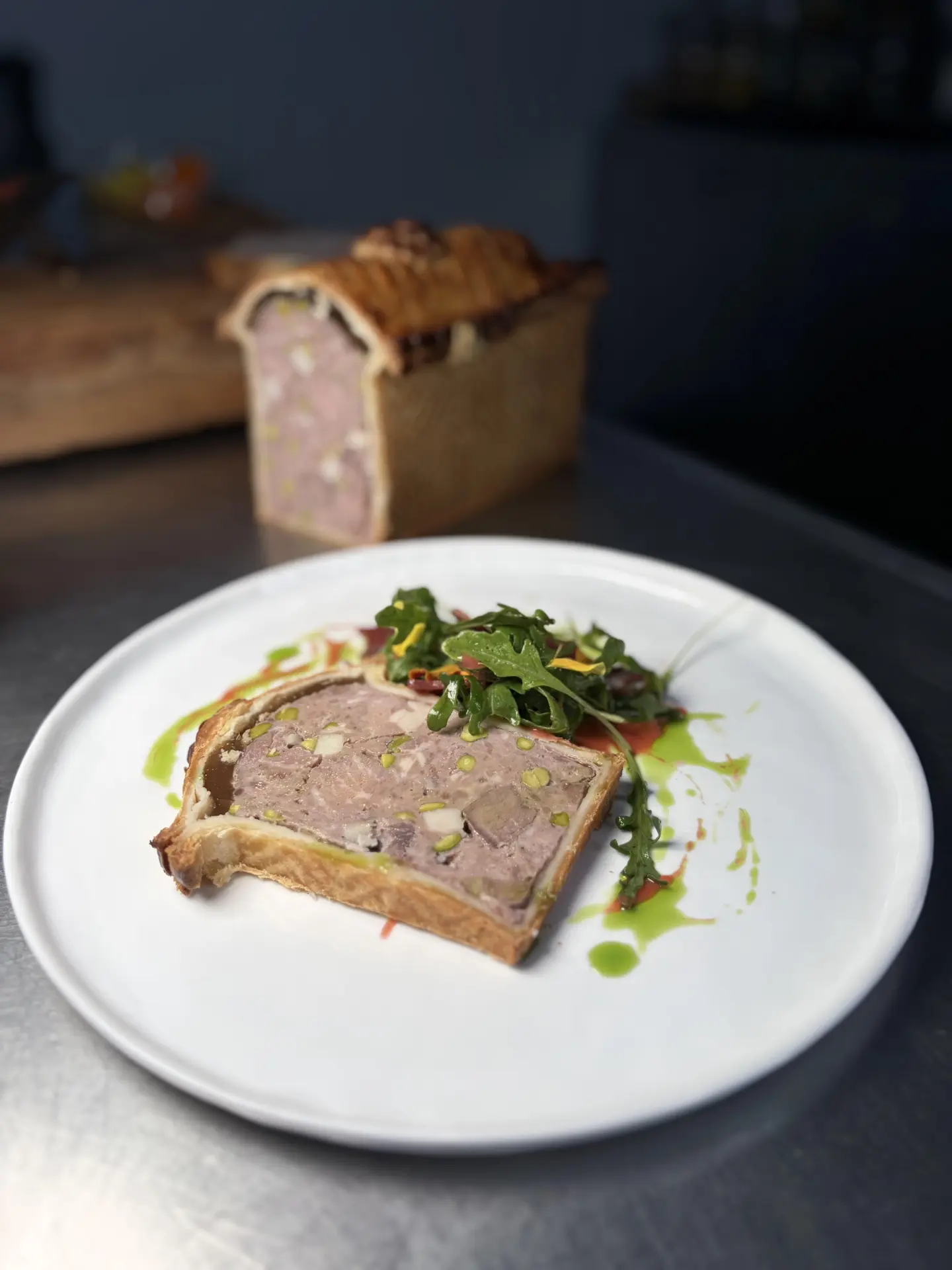 Sélection du menu gastronomique